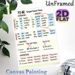 "To Be" Simple Present Tense English Grammar Painting Poster, Clear Color-coded Educational Chart Poster, Aids Basic English Grammar Learning For_maomaolike.com