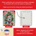 Westie Christmas Porcelain Ornament Christmas Tree Hanging Decorations For Home Christmas Holiday, Rectangle, Gift, Multicolor_maomaolike.com