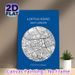 Loftus Road West London Map Painting Poster, Minimalist Line Art City Map Poster, With Precise Coordinate Marking, Ideal For Home And Office Wall_maomaolike.com