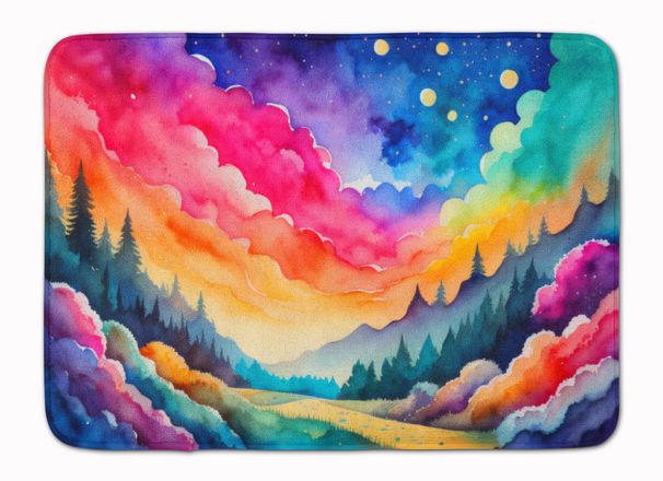 Dusty Miller In Color Memory Foam Kitchen Mat Machine Washable Anti-Fatigue Mat Cushion Comfort Bath Mat Or Kitchen Rug_maomaolike.com