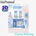 Book Shop Themed Painting Poster, Pastel Watercolor Charming Street-side Book Shop With Cherry Blossoms Poster, Warm Cozy Ambiance Perfect For Living_maomaolike.com