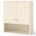 Fluted Bathroom Wall Cabinet With Open Shelf_maomaolike.com