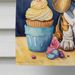 Basset Hound Happy Birthday House Flag Large Porch Sleeve Pole Decorative Outside Yard Banner Artwork Wall Hanging, Polyester, House Size, Multicolor_maomaolike.com