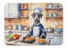 Scottish Deerhound The Chef Memory Foam Kitchen Mat Machine Washable Anti-Fatigue Mat Cushion Comfort Bath Mat Or Kitchen Rug_maomaolike.com