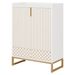 Modern Shoe Cabinet With Doors, 5-Tier Modern Shoe Rack Organizer_maomaolike.com