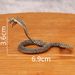 Brass Zodiac Table Tea Pet Small Ornament Desktop Realistic Eyed Snake King Fish Tank Landscaping Handheld Piece_maomaolike.com