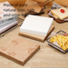 Oil-Absorbing American Style Oil-Proof Tray Frying Baking Food-Specific Oil Paper Mat Food-Grade Printed Material_maomaolike.com