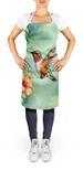 Rufous Hummingbird Apron Cooking Kitchen Server Baking Crafts Gardening For Adult Women Men, Unisex, Large, Multicolor_maomaolike.com