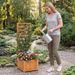 48 Inch Wood Raised Garden Bed With Trellis With Drainage Holes For Indoor And Outdoor Settings, Such As Porch, Patio Or Balcony_maomaolike.com
