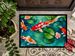 Koi Fish Doormat Front Door Mat Indoor Outdoor Rugs For Entryway, Non Slip Washable Low Pile, 24H X 36W_maomaolike.com