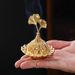 Arabian Gold Home Indoor Tower Incense Sandalwood Small Middle Eastern Aromatherapy Burner_maomaolike.com