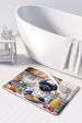 Puli The Chef Memory Foam Kitchen Mat Machine Washable Anti-Fatigue Mat Cushion Comfort Bath Mat Or Kitchen Rug_maomaolike.com