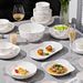 Underglaze Color Bowl Plate Set For Use, High-Quality Aesthetic Bowl, Plate, And Chopsticks Combination, Home High-End_maomaolike.com