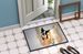 Boston Terrier Scout Doormat Front Door Mat Indoor Outdoor Rugs For Entryway, Non Slip Washable Low Pile, 24H X 36W_maomaolike.com