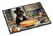 Chocolate Lab Fall Kitchen Pumpkins Doormat Front Door Mat Indoor Outdoor Rugs For Entryway, Non Slip Washable Low Pile, 24H X 36W_maomaolike.com