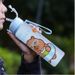 700ml Capybara Cute With Straw & Handle Bottle Large Capacity Travel Water Cup For Fitness Sports_maomaolike.com