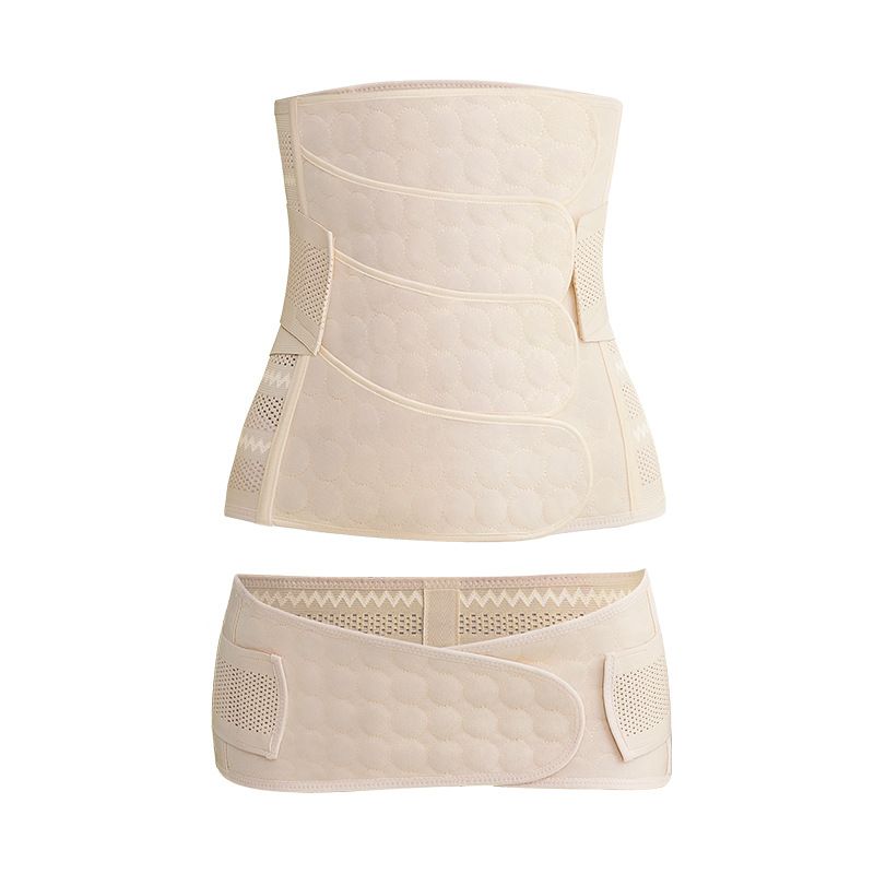 Waist Belt for Women 4-pack Postpartum Abdominal Belt Breathable Set Vaginal Delivery Cesarean Section Plastic Waist Abdominal Belt_maomaolike.com