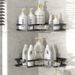 Kitchen Corner Double-layer Shelf Bathroom Triangle Rack Wall Punch-free Toilet Washstand Balcony Toilet_maomaolike.com