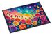 Roses In Color Doormat Front Door Mat Indoor Outdoor Rugs For Entryway, Non Slip Washable Low Pile, 24H X 36W_maomaolike.com