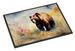 Grizzly Bear Doormat Front Door Mat Indoor Outdoor Rugs For Entryway, Non Slip Washable Low Pile, 24H X 36W_maomaolike.com