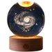 Crystal Ball 3D Inner Carved Solar System Glowing Lights Warm Bedside Light Festival And Kid Gift Night Lamp_maomaolike.com