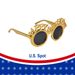 36 Pairs Of Plastic Shutter Glasses Shades Sunglasses Eyewear Party Props Assorted Colors 17.5*14cm_maomaolike.com