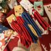 Christmas stocking Lady Wholesale with velvet thickened warm coral velvet red socks Christmas gift Elk floor socksChristmas sock _maomaolike.com