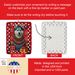 Siberian Husky Holiday Christmas Porcelain Ornament Christmas Tree Hanging Decorations For Home Christmas Holiday, Rectangle, Gift, Multicolor_maomaolike.com