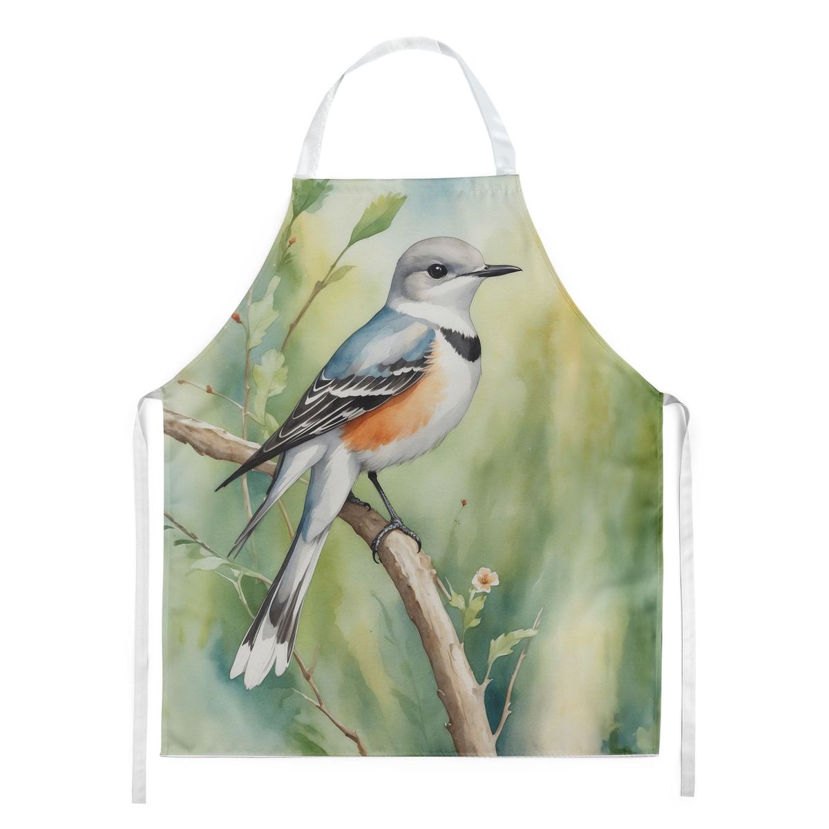 Oklahoma Scissortailed Flycatcher Apron Cooking Kitchen Server Baking Crafts Gardening For Adult Women Men, Unisex, Large, Multicolor_maomaolike.com