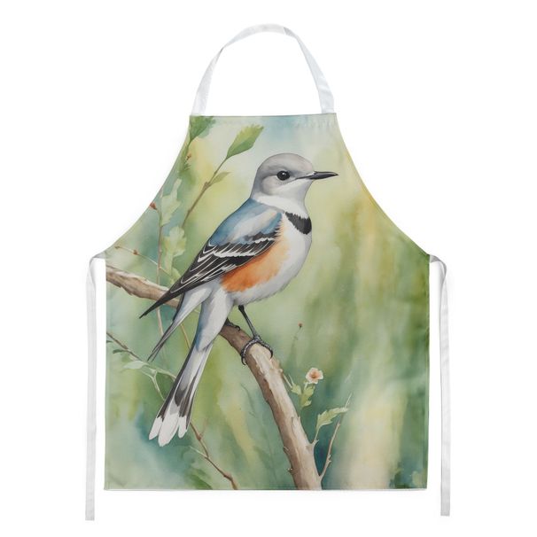 Oklahoma Scissortailed Flycatcher Apron Cooking Kitchen Server Baking Crafts Gardening For Adult Women Men, Unisex, Large, Multicolor_maomaolike.com