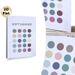 Soft Summer Color Palette Painting Poster, Muted Pastel Round Dot Pattern Poster, Stylish Color Reference Ideal For Home Studio, Living Room Decor_maomaolike.com