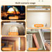 Touch Table Magnetic Desk Lamp Bulit-in Battery For Reading Cabinet Mirror Bedside Rechargeable Night Lights_maomaolike.com