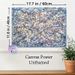 Abstract Expressionist Painting Poster, Vibrant Swirling Lines & Mixed Color Splatters Poster, Artistic Abstract Design Brings Unique Visual Appeal_maomaolike.com