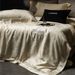 Italian Style Light Luxury Feather Jacquard Embroidery Silky Naked Sleep Cool Bedding Lenzing Lyocell Tencel Four-Piece Set_maomaolike.com