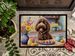 Decorating Easter Labradoodle Doormat Front Door Mat Indoor Outdoor Rugs For Entryway, Non Slip Washable Low Pile, 24H X 36W_maomaolike.com