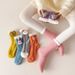 Christmas sock Christmas socks coral velvet socks women's mid-tube socks autumn and winter home cute plus velvet thick warm month socks_maomaolike.com