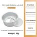 Aluminum Alloy Chiffon Mold Round Mousse Non-Stick Removable Bottom Anodized Base Cake Pan Baking Tool_maomaolike.com