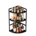 Desktop Storage Rack Small Table Bookshelf Writing Desk Triangle Wall Corner Organizer_maomaolike.com