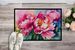 Peonies In Watercolor Doormat Front Door Mat Indoor Outdoor Rugs For Entryway, Non Slip Washable Low Pile, 24H X 36W_maomaolike.com