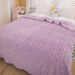 Foreign Trade Taffeta Coral Fleece Student Nap Sofa Cover Gift Blanket Air Conditioning Quilt Wholesale_maomaolike.com
