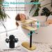 1Pc C-Shaped Bathtub Tray Table With Adjustable Height 360Degree Rotatable Desktop Freestanding Bath Caddy Against Wall Couch Bed Sofa Side Table_maomaolike.com