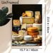 Cheese Assortment Painting Poster, Realistic Rich-toned Cheese Still Life Poster, Appealing Food-themed Decor Ideal For Kitchen And Dining Area_maomaolike.com