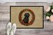 Flat-Coated Retriever Christmas Flowers Doormat Front Door Mat Indoor Outdoor Rugs For Entryway, Non Slip Washable Low Pile, 24H X 36W_maomaolike.com