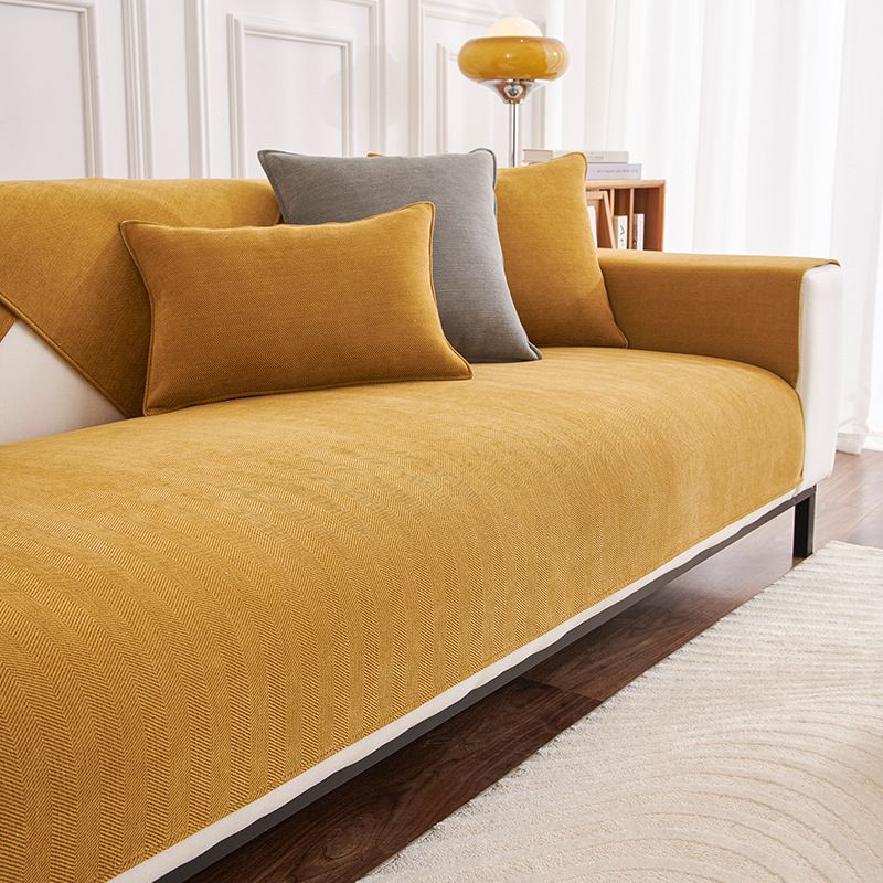 Home Furniture Chenille Sofa Cushion Spring And Summer Four Seasons Universal Non Slip Cover Cloth Leather Sofa Cover Seat Cushion Backrest_maomaolike.com
