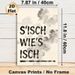 German Typography Painting Poster, Monochrome Ink-wash Style Poster, Handwritten German Quote With Subtle Ink Smudges, Minimalist Artistic Decor Ideal_maomaolike.com