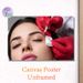 Microblading Eyebrow Painting Poster, Realistic Professional Permanent Makeup Scene Poster, Vivid Beauty Procedure Showcase Ideal For Beauty Salons_maomaolike.com