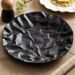 Wrinkled Flat Ceramic Stir-Fry 2025 New Steak Home High-End Aesthetic Japanese Western Food Plate_maomaolike.com