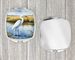 Snowy Egret In Coastal Marshes Compact Mirror Decorative Travel Makeup Mirror For Women Girls Gifts Pocket Makeup Mirror Folding Handheld_maomaolike.com