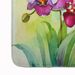 Orchids In Watercolor Memory Foam Kitchen Mat Machine Washable Anti-Fatigue Mat Cushion Comfort Bath Mat Or Kitchen Rug_maomaolike.com