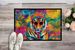 Hippie Animal Bengal Tiger Doormat Front Door Mat Indoor Outdoor Rugs For Entryway, Non Slip Washable Low Pile, 24H X 36W_maomaolike.com